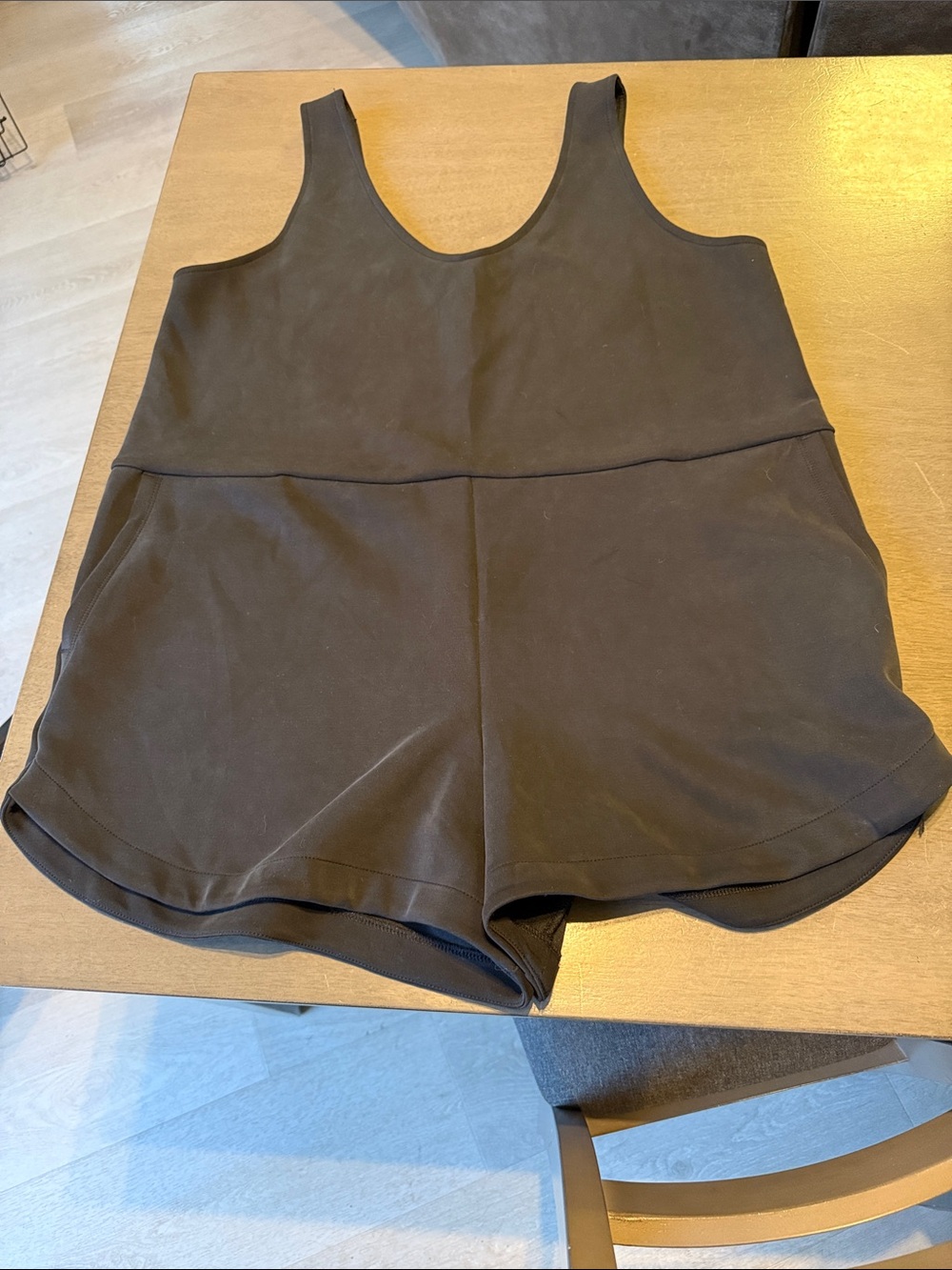 a new day Black butter soft Sleeveless Knit Romper